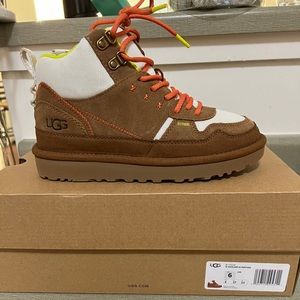 UGG Boots size 6 Brown, Orange , white, lime green